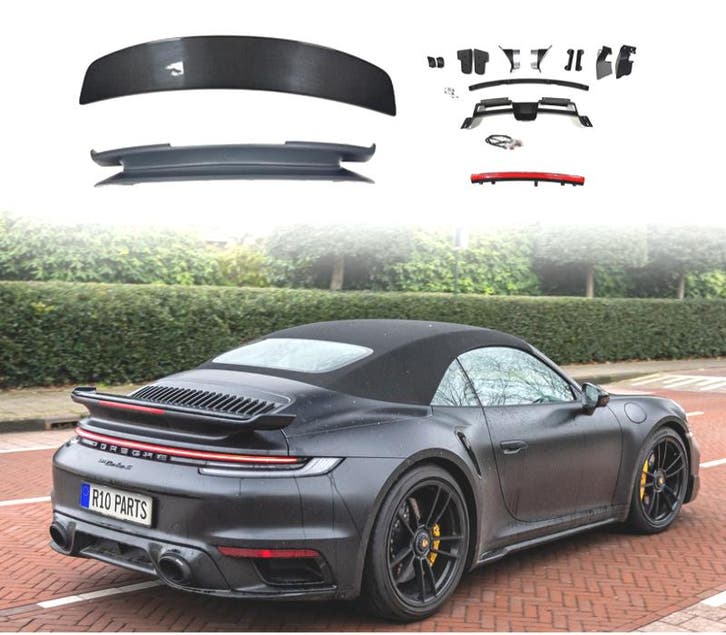 AILERON SPOILER AVEC AÉRODYNAMIQUE ACTIVE PORSCHE 911 CARRER, Auto-onderdelen, Carrosserie, Verzenden