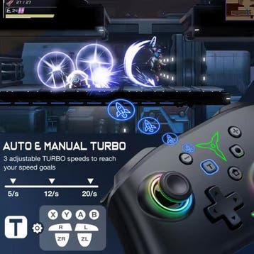 RGB Gaming Controller voor Nintendo Switch / PC - Draadloze, Verzenden, Nieuw