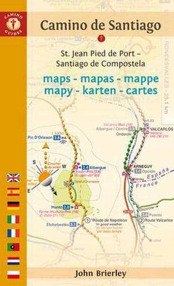 Camino de Santiago Maps (Camino Francés) 9781912216178, Boeken, Verzenden, Zo goed als nieuw, John Brierley