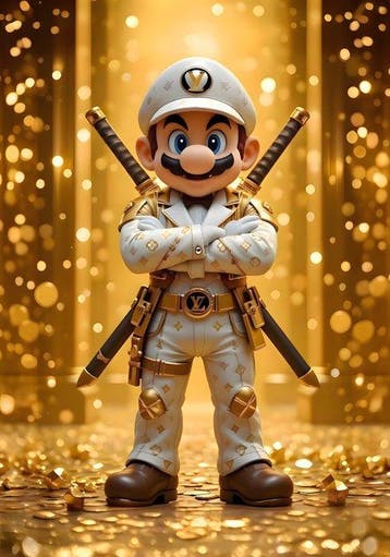 JZL - [XL] “Golden Shogun Mario” [Luxury Tribute], Nieuw