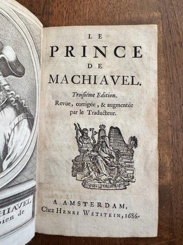 [A.-N. Amelot de La Houssaye] - Le Prince de Machiavel. -