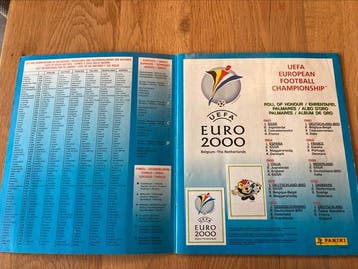 2000 Panini Euro 2000 Original edition - 1 Sticker album -, Verzamelen, Nieuw