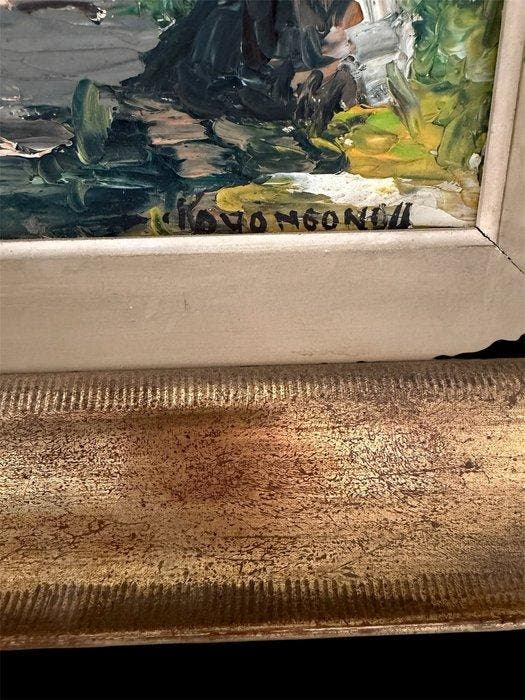 Louis Koyongonda - Paysage, Antiek en Kunst, Kunst | Niet-Westerse kunst