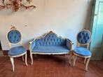Fauteuil - Bois - Ensemble salon, Antiek en Kunst