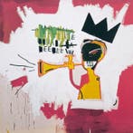 Jean-Michel Basquiat (1960-1988) (after) - Trumpet, 1984