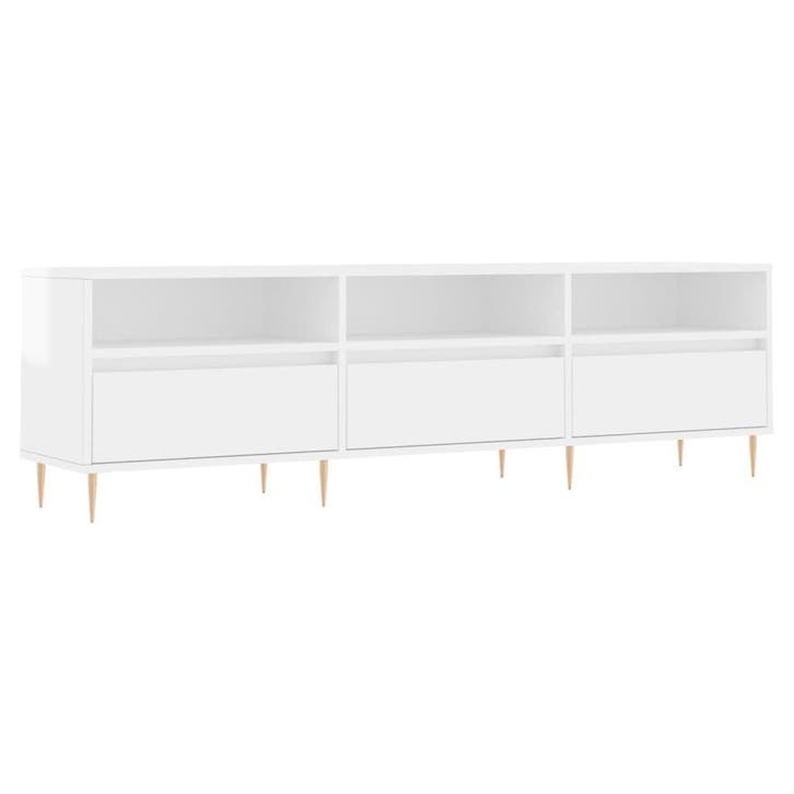 Tv-meubel 150cm Hoogglans | Tweede kansje | OP = OP, Huis en Inrichting, Kasten |Televisiemeubels, 25 tot 50 cm, Gebruikt, Overige houtsoorten