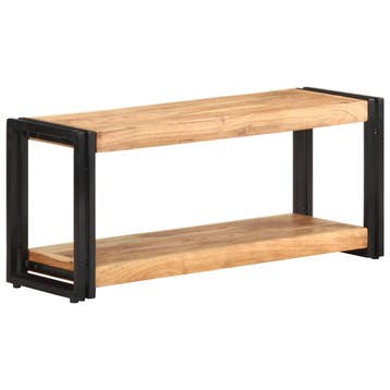 vidaXL Tv-meubel 90x30x40 cm massief acaciahout, Verzenden, Nieuw