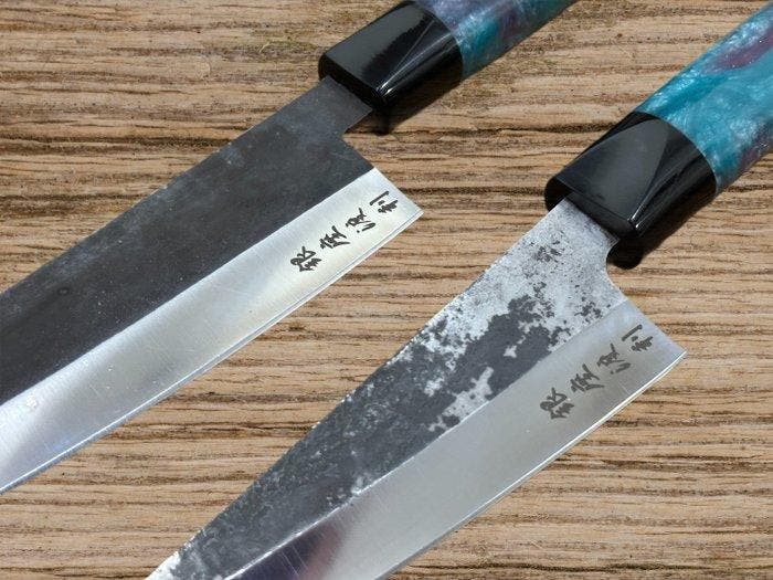 Bunka & Kiritsuke - Keukenmes - Bunka & Kiritsuke - Japanse, Antiek en Kunst, Antiek | Keukengerei