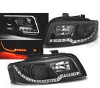 PHARES CLIGNOTANTS LED -TUBE LIGHTS NOIR POUR AUDI A4 00-04, Verzenden, Nieuw