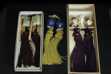 Kutani  ware and celadon Fuchin - unknown - Japon (Sans, Antiquités & Art