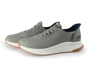 Skechers Instappers in maat 42 Grijs, Verzenden, Overige typen