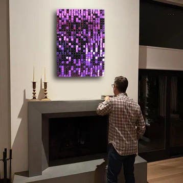 AVA Design - Hurricane purple mirror premium design