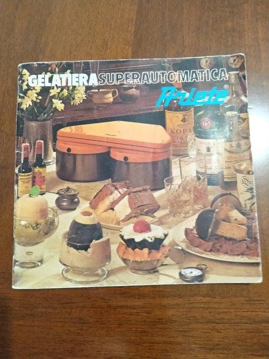 Ariete - Ariete - Ijsemmer - Staal, Plastic - Vintage, Antiquités & Art, Antiquités | Ustensiles de cuisine