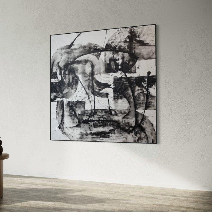 Timo Wedell - Wander Through Chaos - XXL - Abstract Klein, Antiek en Kunst, Kunst | Schilderijen | Modern