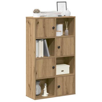 vidaXL Boekenkast 60x24x101,5 cm bewerkt hout artisanaal, Verzenden, Nieuw