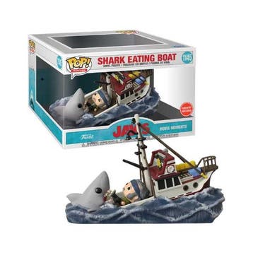 Funko Pop Movie s: Jaws  Shark Eating Boat 1145 Game Stop, Verzenden, Nieuw