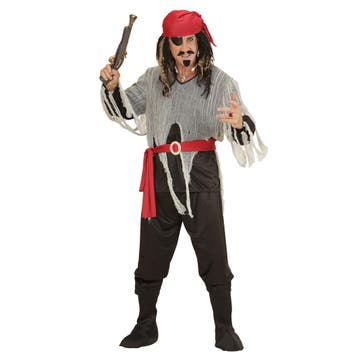 Piratenpak Heren 5 delig, Verzenden, Nieuw