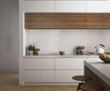 Wandtegel Equipe Cerámicas Country Blanco Wit Glans 6,5x20, Doe-het-zelf en Bouw, Nieuw, 20 tot 40 cm, 10 m² of meer, Wandtegels