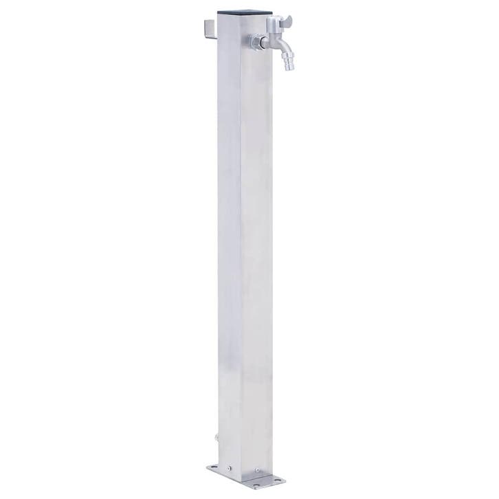 vidaXL Waterzuil vierkant 40 cm roestvrij staal, Tuin en Terras, Overige Tuin en Terras, Nieuw, Verzenden