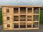 konijnenhok met ren konijnenflat groot konijnenren op maat, Dieren en Toebehoren, Ophalen, Nieuw, Hok, Rat