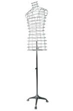 *TIP*  Torso man staaldraad 3/4 model op poot BM306-12, Ophalen of Verzenden