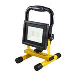 AANBIEDING LED Bouwlamp op batterij 20 watt Daglicht Euro, Doe-het-zelf en Bouw, Verzenden, Nieuw, Minder dan 50 watt, Lamp met armatuur
