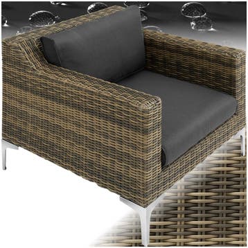 Modulaire fauteuilset Villanova van aluminium, Tuin en Terras, Verzenden, Nieuw