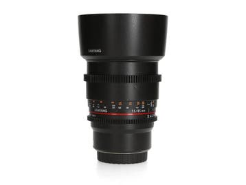 Samyang 85mm T1.5 - Micro Four Thirds - 1 jaar garantie, Ophalen of Verzenden, Zo goed als nieuw