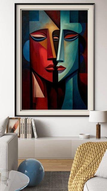Mrs Art Prime - The Alter Ego in Cubism Style #07