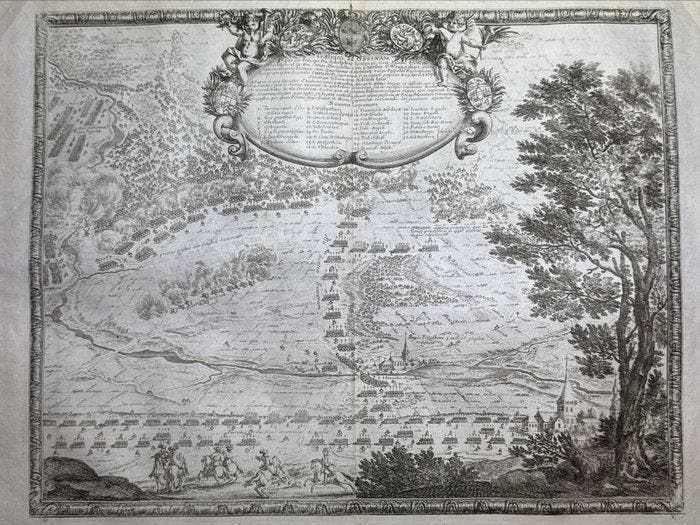 Polen - Belegering van Gniezno - Polen; Samuel Pufendorf, Boeken, Atlassen en Landkaarten