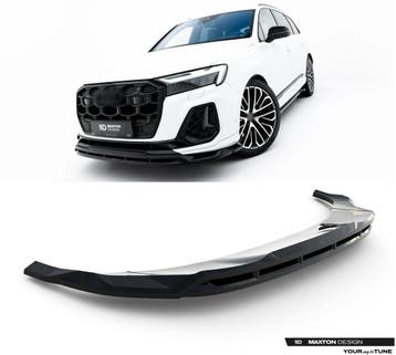 Front Splitter voor Audi Q7 S-Line / SQ7 Mk2 Facelift 2, Ophalen of Verzenden