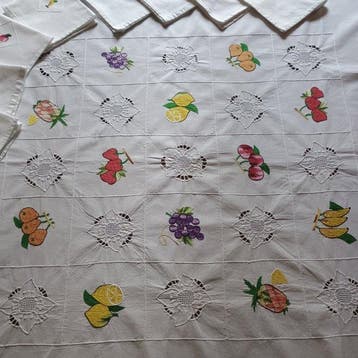 Nappe (9) - 165 cm - 165 cm - Nappe et serviettes
