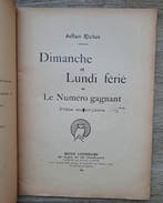 Jehan Rictus [ Lettre autographe de lauteur ] - Dimanche et