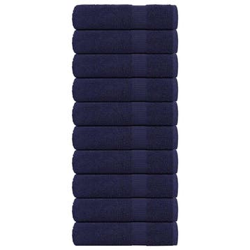 vidaXL Badhanddoeken FROGN 10 st 100x150 cm 360 g/m², Verzenden, Nieuw