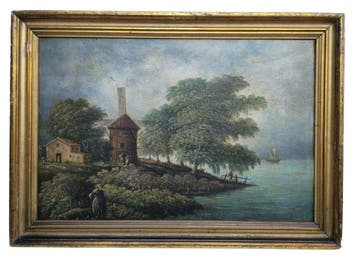 Europese school (XIX) - In the manner of the Barbizon school