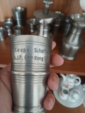 SIGG - Service de boisson (16) - Étain, Métal, Antiquités & Art
