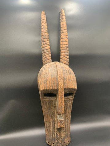 Masque tribal - masque songye - Songye - République