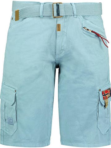Geographical Norway Heren Korte Broek Palaga Sky Blue, Verzenden