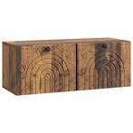 vidaXL Wandmontage TV-kast Oud hout 78,5 x 31 x 30 cm, Huis en Inrichting, Verzenden, Nieuw