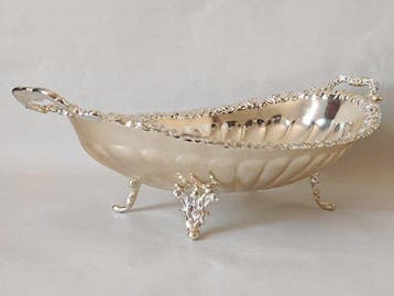 ALCOR - ALCOR - Tafelmiddenstuk - Alpaca zilver-geplateerd