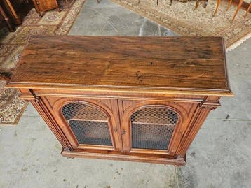 Armoire - Bois - miroir et console