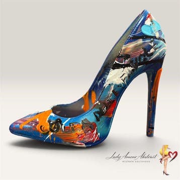 michele socionovo - Lady Amour Abstrait limited edition