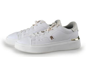 Tommy Hilfiger Sneakers in maat 42 Wit, Verzenden, Wit, Sneakers, Gedragen