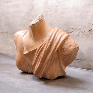 sculptuur, Frammento Busto Diana - 11 cm - Gegoten steen, Antiek en Kunst