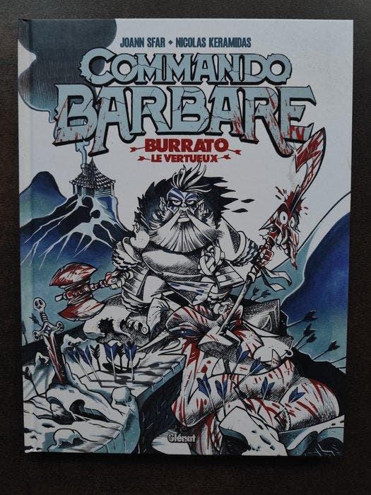 Commando Barbare + 2x dédicace - C - 1 Album - Eerste druk -, Livres, BD