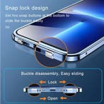 iPhone 16 Pro Max Magnetisch 360° Hoesje met Screeprotector, Télécoms, Verzenden