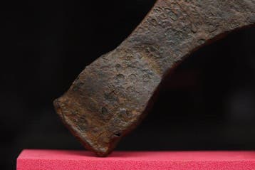 Viking (Nordique) - Fer lourd Hache militaire - 13.4 cm, Antiquités & Art