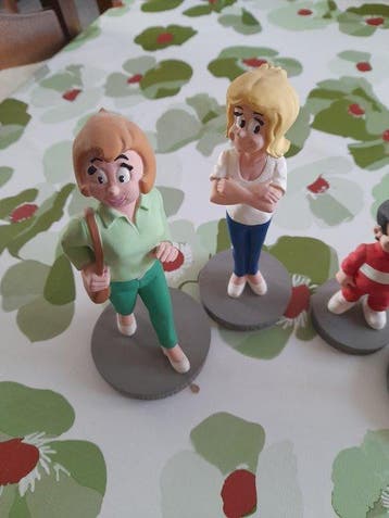 De Kiekeboes - 4 Beeldjes - Parastone - 2000, Boeken, Stripverhalen, Nieuw