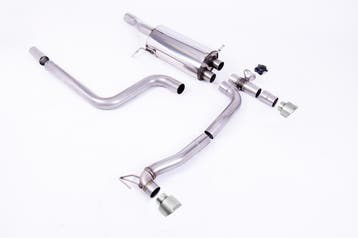 Cat-back uitlaatsysteem | Ford Fiesta Mk8 & Mk8.5 ST 1.5 Eco, Verzenden