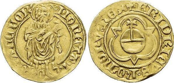 Gulden Frankfurt-kaiserliche en koenigliche Muenzstaette..., Postzegels en Munten, Munten | Europa | Niet-Euromunten, België, Verzenden